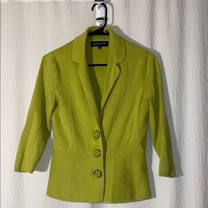 Jones New York Women's Lime Blazer